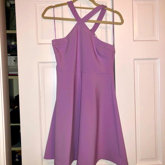 Lavender / Lilac Purple Cocktail Dress From Likely - Picture 3 of 5